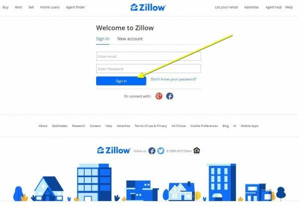 Zillow Agent Login