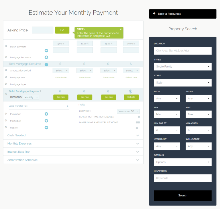 how-to-add-a-canadian-mortgage-calculator-custom-page-to-your-kvcore